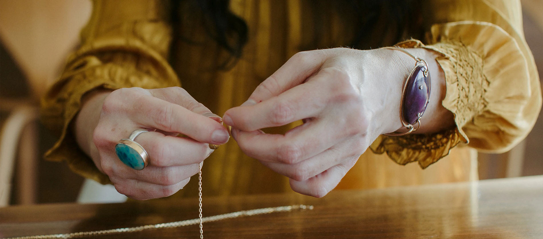 Jamie Joseph — Natural Beauty Meets Metal Art – Hurdle's Jewelry