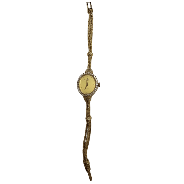 14k Baume & Mercier Diamond Dress Watch Hurdle's Jewelry 14k Baume & Mercier Diamond Dress Watch Hurdle's Jewelry