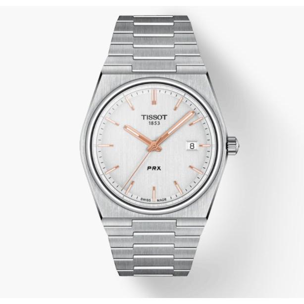 Tissot PRX White Dial at Hurdle's Jewelry in Boulder, CO