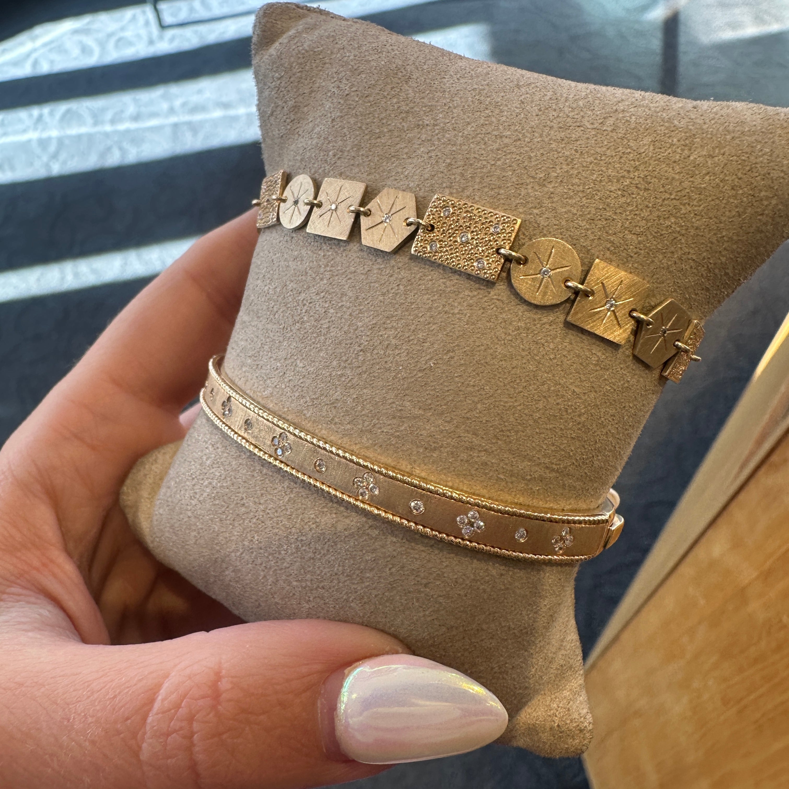 Julez Bryant GIDG Diamond Bracelet at Hurdle's Jewelry in Boulder, CO