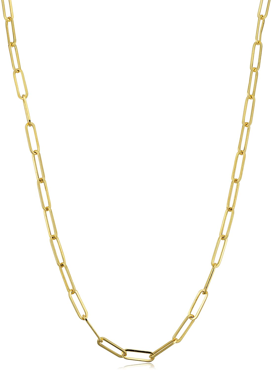 14k Paper Clip Chain-Paper Clip Chain-Adrienne Designs-hurdles-jewelry-boulder-colorado