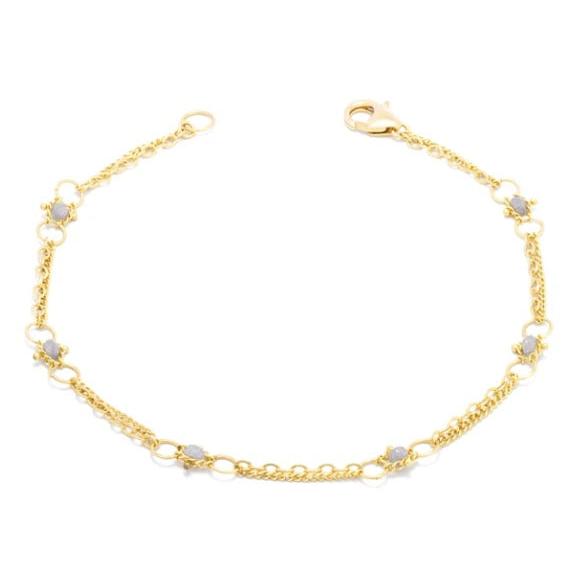 Whisper Chain Bracelet in Silver Diamond-Bracelet-Amali-hurdles-jewelry-boulder-colorado
