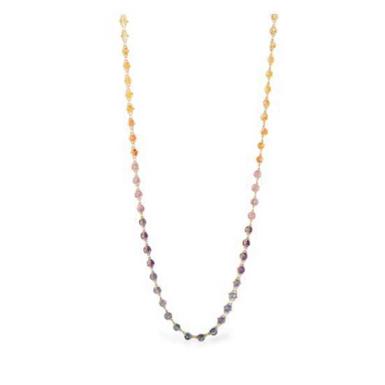 Woven Sunrise Necklace-Chain-Amali-16-18 inch-hurdles-jewelry-boulder-colorado