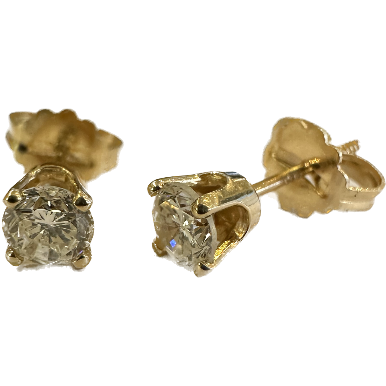 0.40 Carat Diamond Studs I / SI2-Diamond Stud-Antique, Estate & Consignment-hurdles-jewelry-boulder-colorado