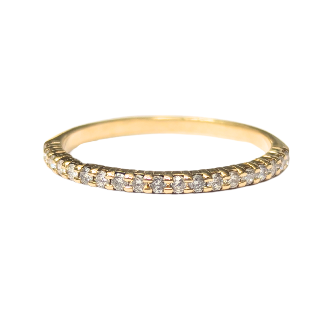 10k Yellow Gold Half-Anniversary Band-Ring-Antique, Estate & Consignment-I don' know or see my size-hurdles-jewelry-boulder-colorado