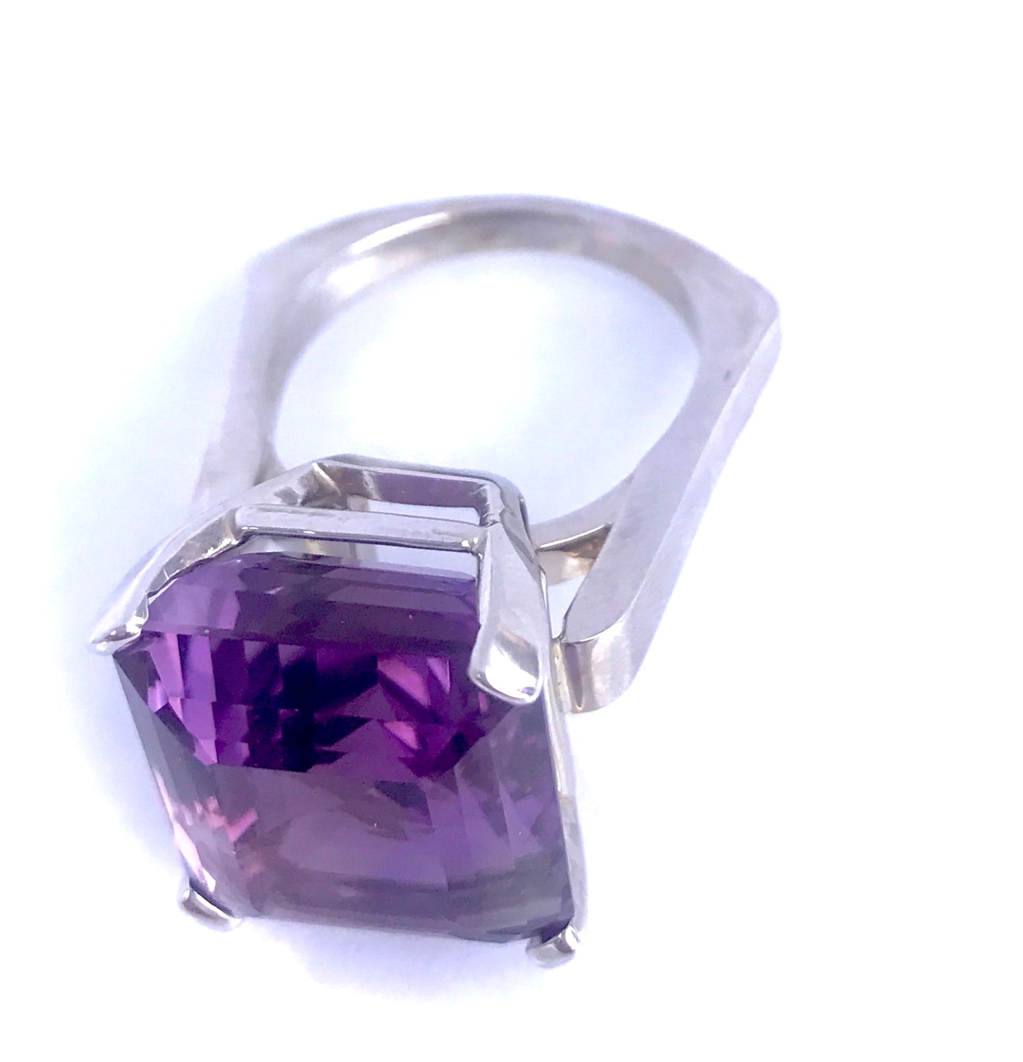 Amethyst Cocktail Ring-Ring-Antique, Estate & Consignment-I don' know or see my size-hurdles-jewelry-boulder-colorado