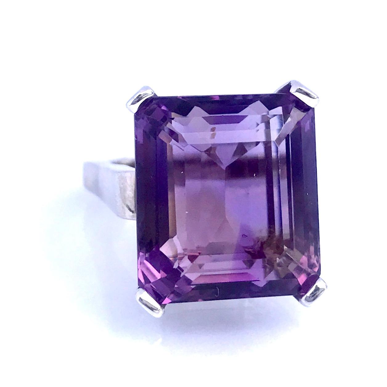 Amethyst Cocktail Ring-Ring-Antique, Estate & Consignment-I don' know or see my size-hurdles-jewelry-boulder-colorado