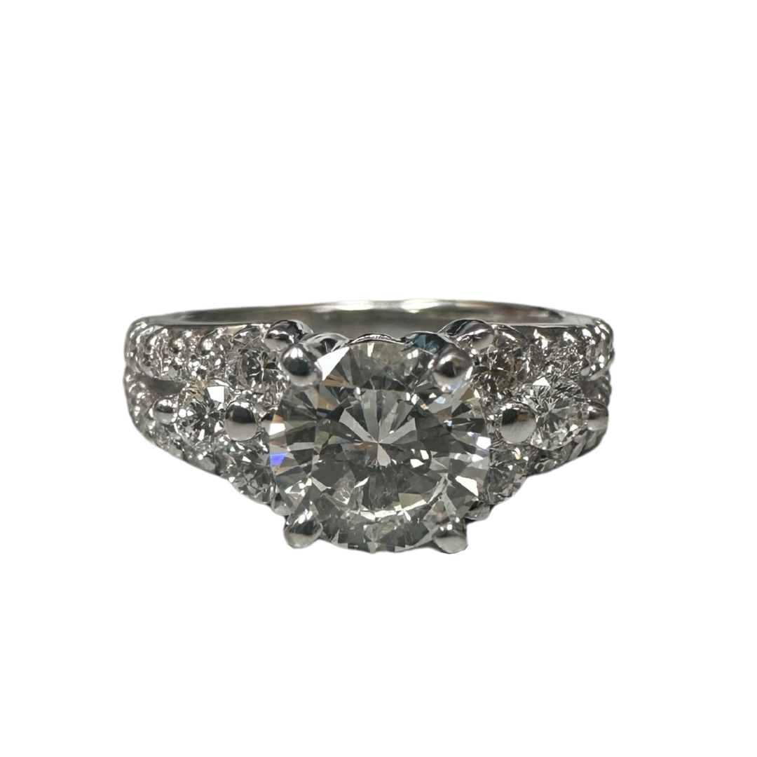 Diamond Engagement Ring - 0.98 Carat Center Diamond-Engagement Ring-Antique, Estate & Consignment-I don' know or see my size-hurdles-jewelry-boulder-colorado