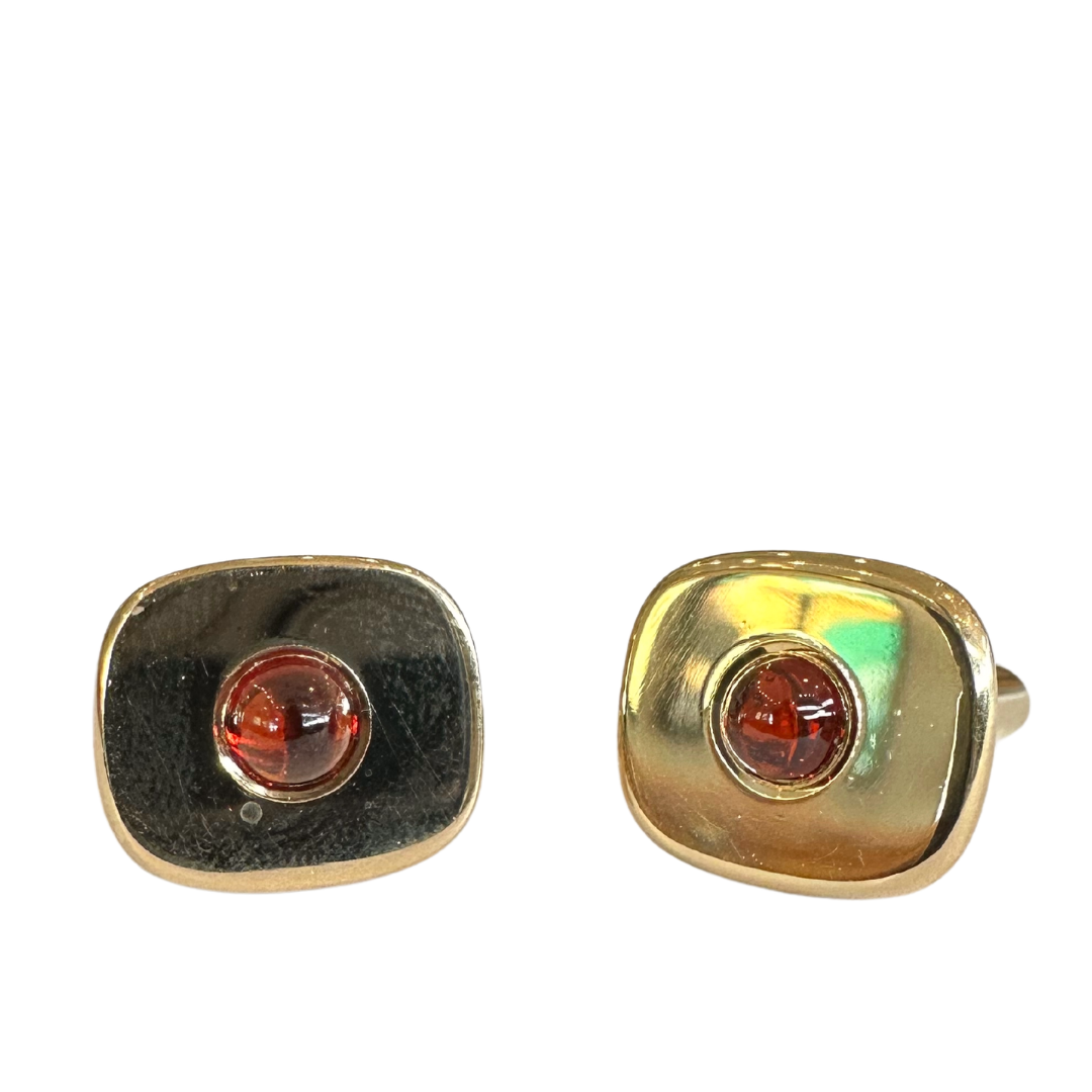 Garnet Cufflinks-Cuff Links-Antique, Estate & Consignment-hurdles-jewelry-boulder-colorado