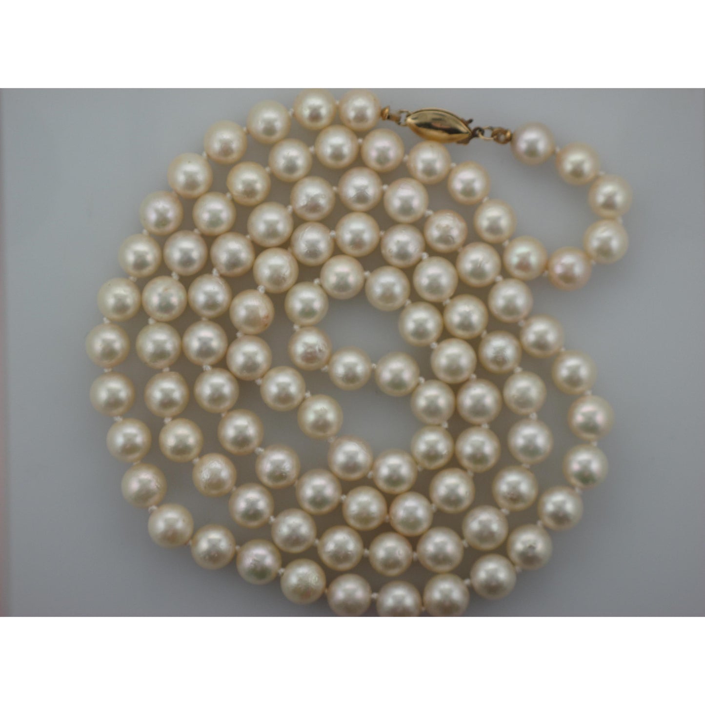 Knotted Pearl Strand-Necklace-Antique, Estate & Consignment-hurdles-jewelry-boulder-colorado
