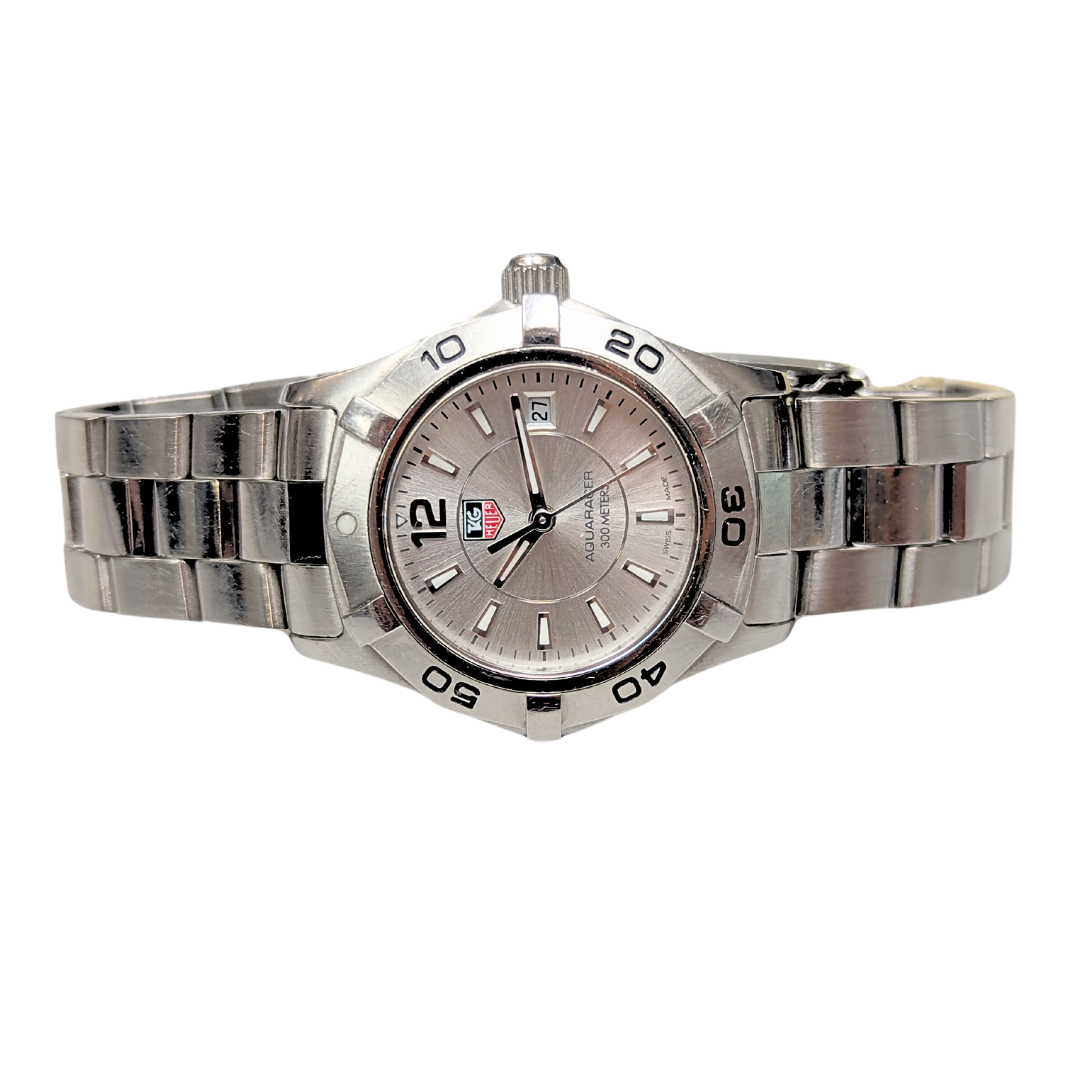 Ladies Tag Heuer 27mm Aquaracer Watch-Watch-Antique, Estate & Consignment-hurdles-jewelry-boulder-colorado
