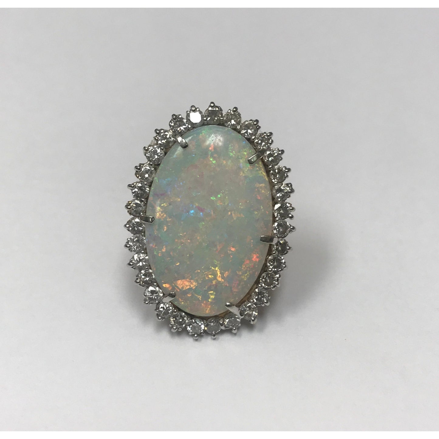 Large Opal Cocktail Ring-Ring-Antique, Estate & Consignment-I don' know or see my size-hurdles-jewelry-boulder-colorado