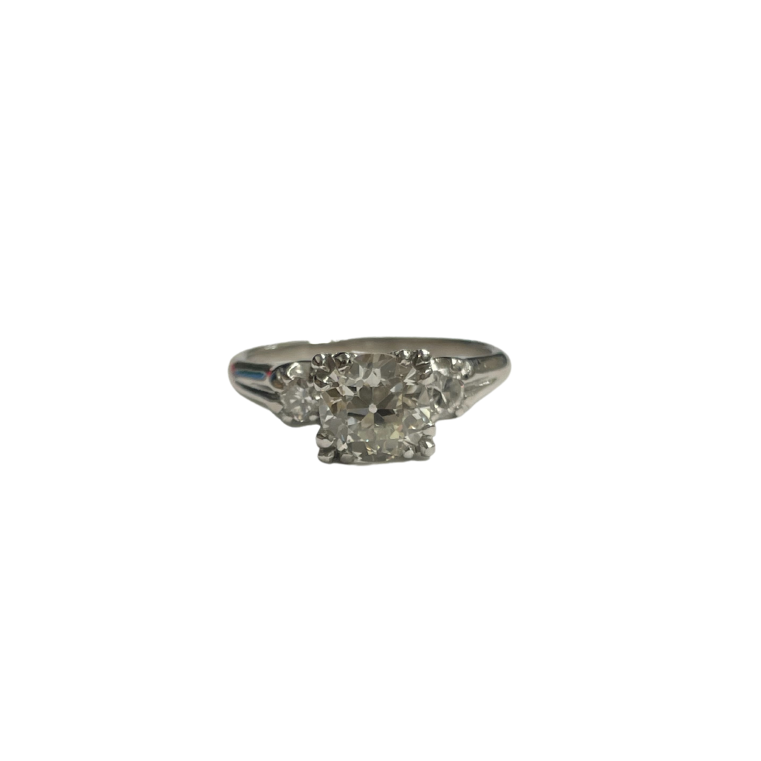 Old European Cut Three Stone Engagement Ring-Engagement Ring-Antique, Estate & Consignment-I don' know or see my size-hurdles-jewelry-boulder-colorado