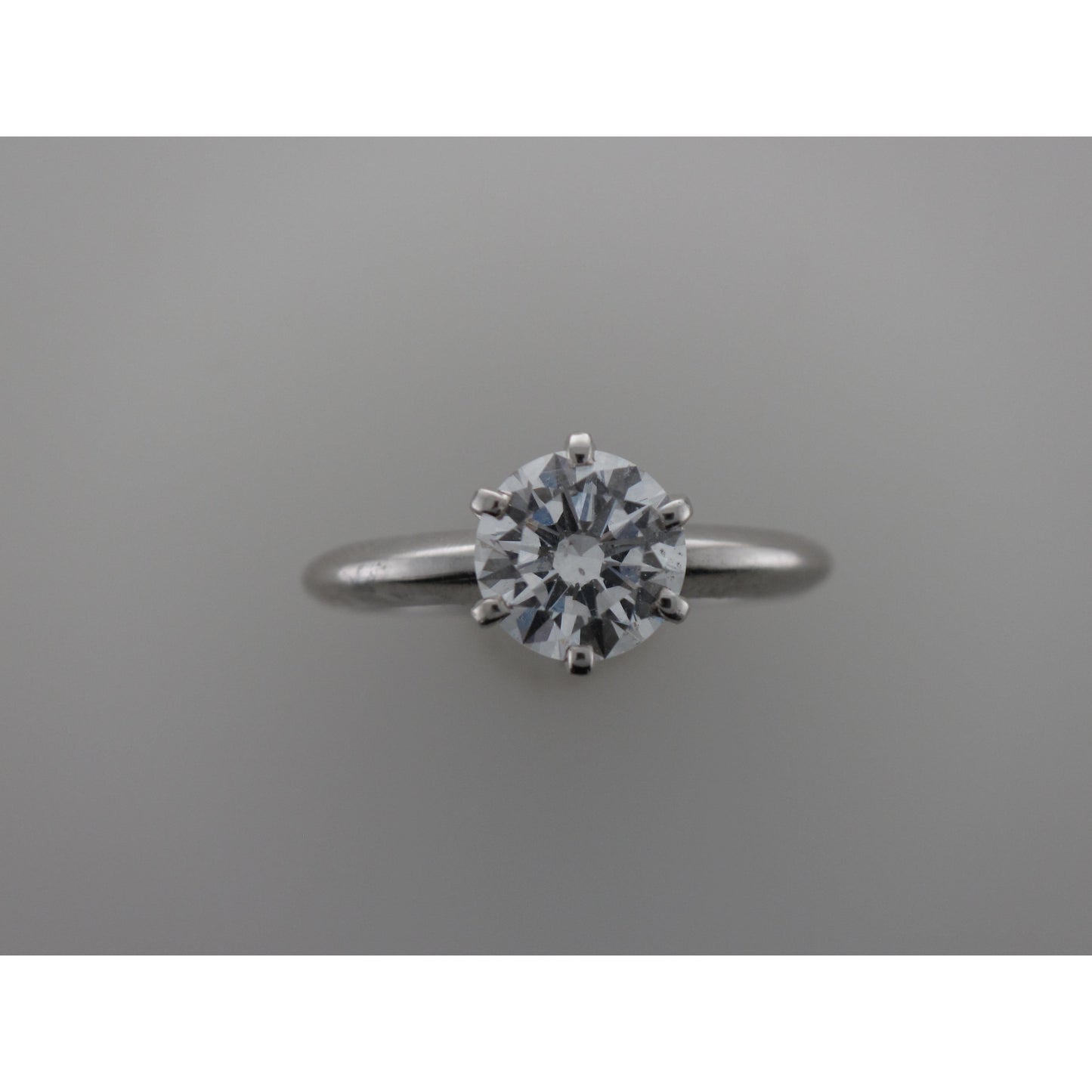Platinum Solitaire Engagement Ring-Engagement Ring-Antique, Estate & Consignment-I don' know or see my size-hurdles-jewelry-boulder-colorado