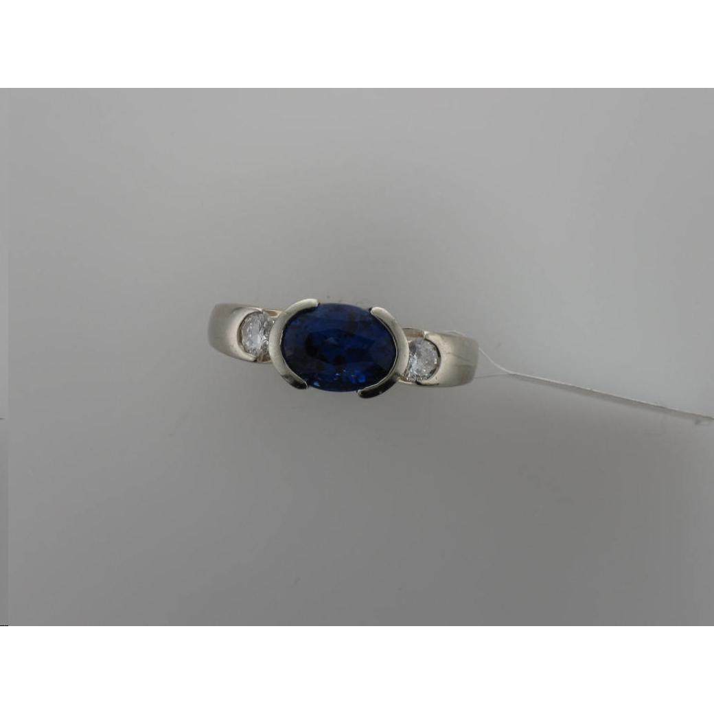 Sapphire & Diamond Ring-Ring-Antique, Estate & Consignment-I don' know or see my size-hurdles-jewelry-boulder-colorado