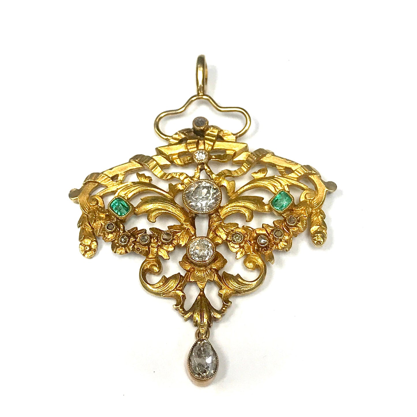 Vintage Lavalier Style Pendant-Pendant-Antique, Estate & Consignment-hurdles-jewelry-boulder-colorado