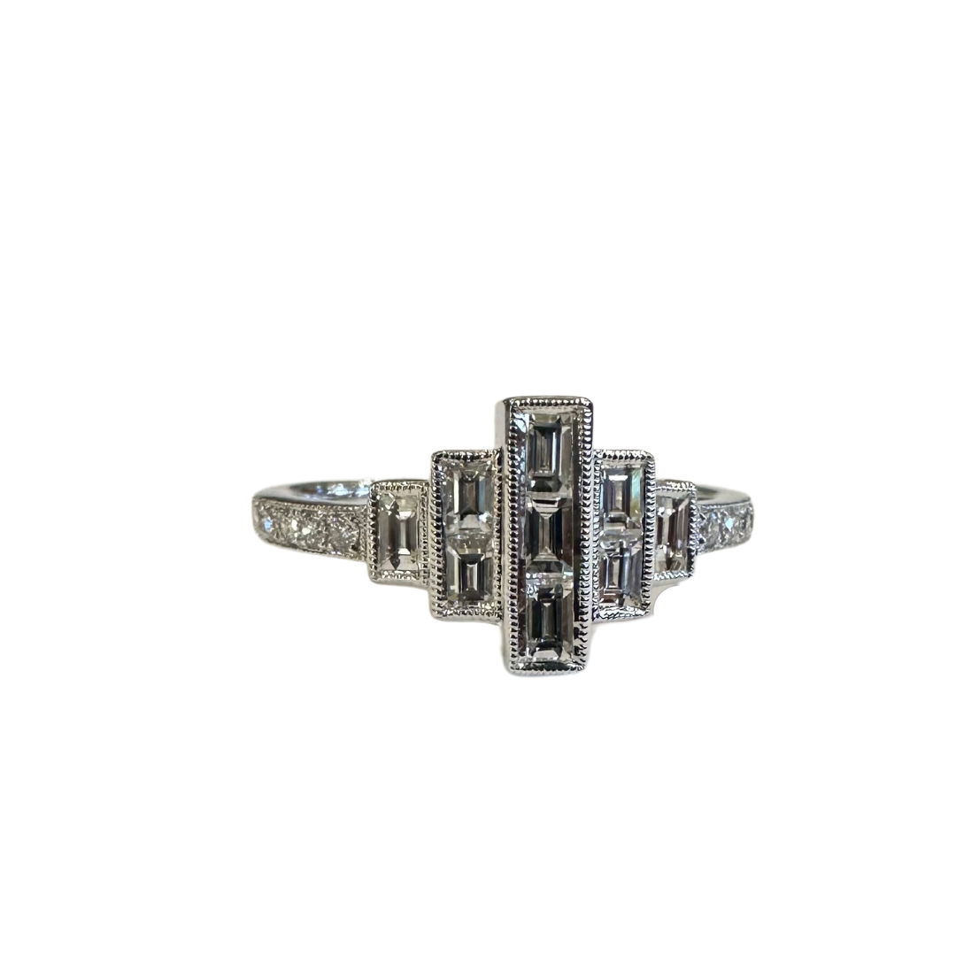 Baguette Art Deco Ring-Ring-Beverley K-I don' know or see my size-hurdles-jewelry-boulder-colorado