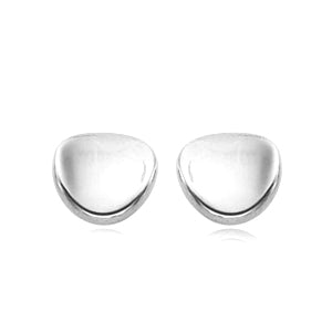 10mm Dapped Disc Studs-Earrings-Carla Nancy B-hurdles-jewelry-boulder-colorado
