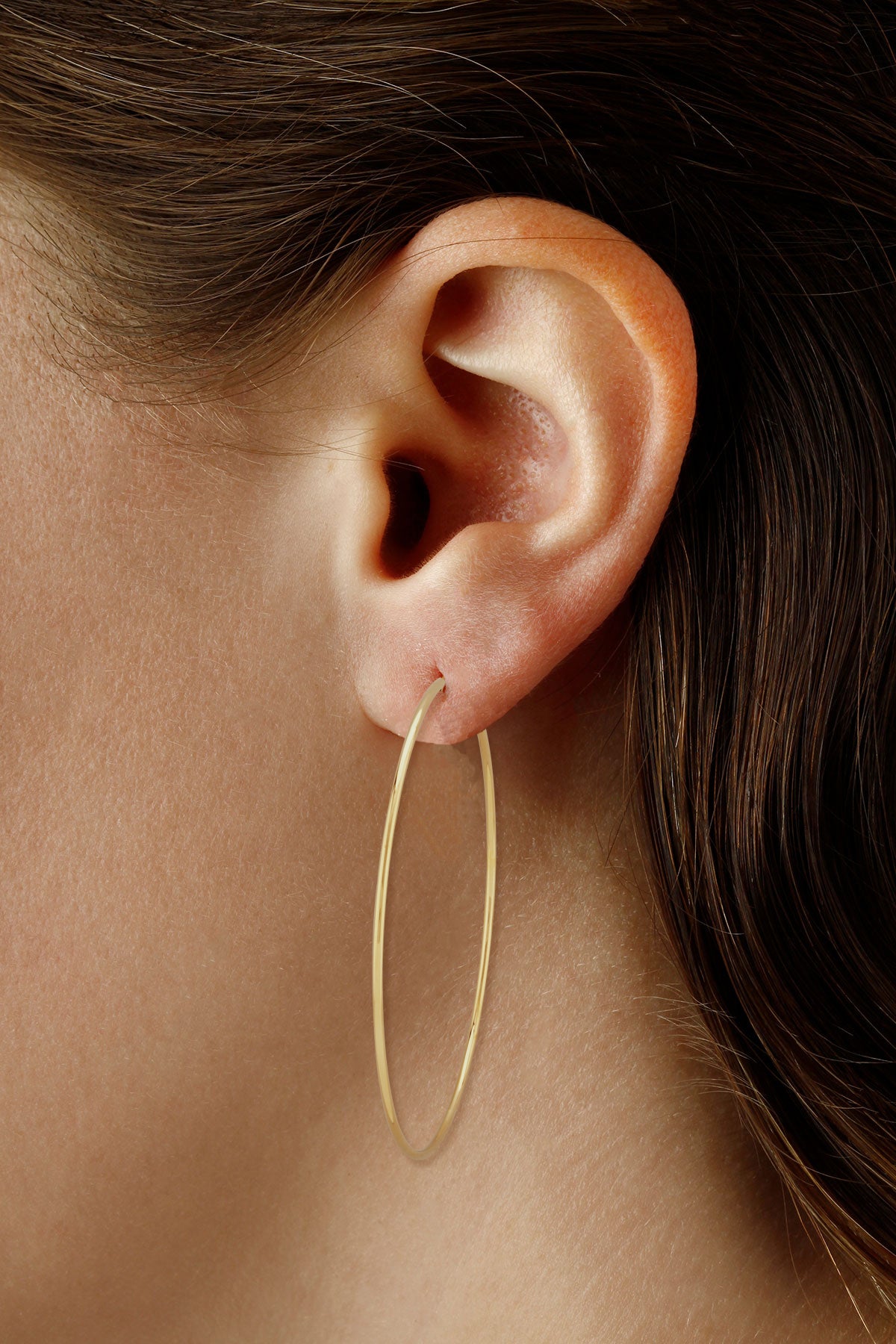 1.5 x 70mm Endless Hoop Earrings-Earrings-Carla Nancy B-hurdles-jewelry-boulder-colorado