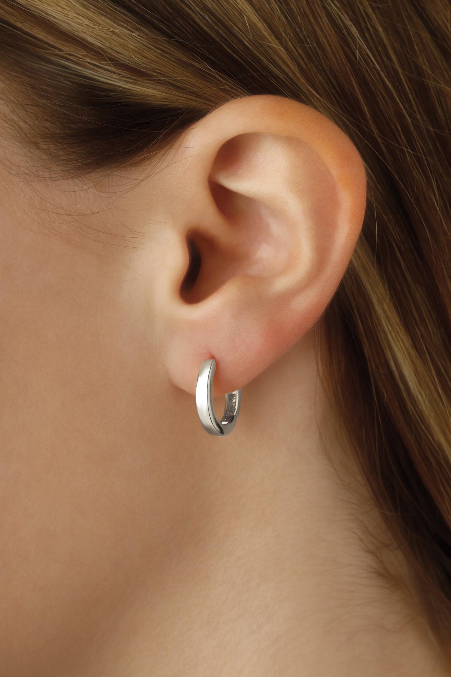 3 x 15mm Huggie Earrings-Earrings-Carla Nancy B-hurdles-jewelry-boulder-colorado