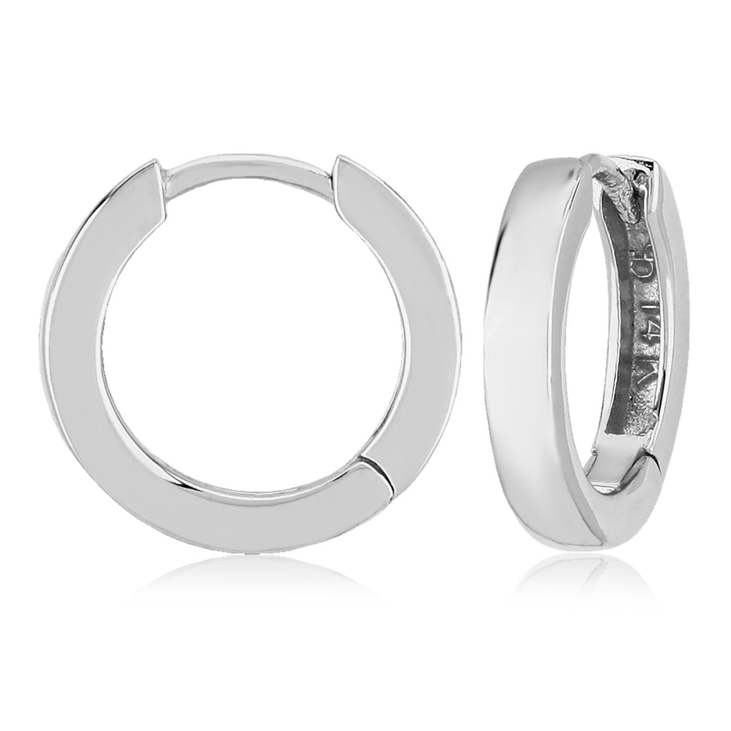 3 x 15mm Huggie Earrings-Earrings-Carla Nancy B-hurdles-jewelry-boulder-colorado