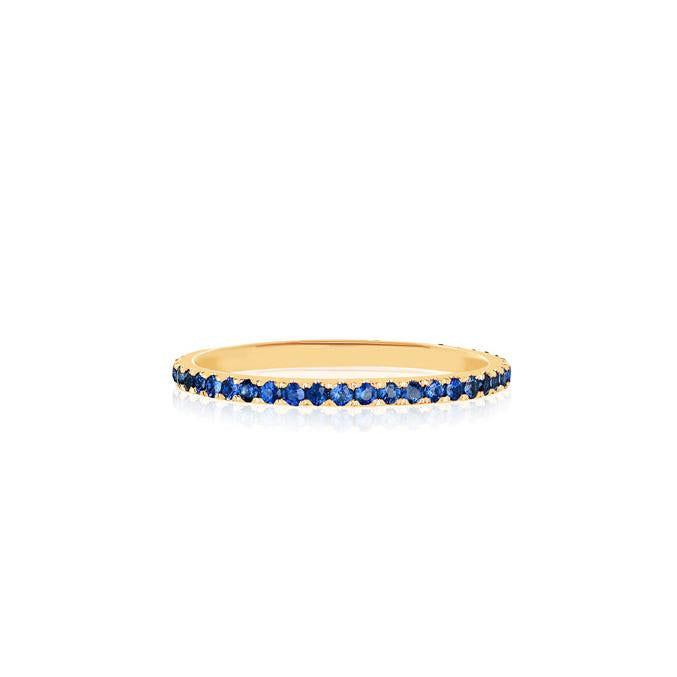 Blue Sapphire Eternity Band-Ring-EF Collection-I don' know or see my size-hurdles-jewelry-boulder-colorado