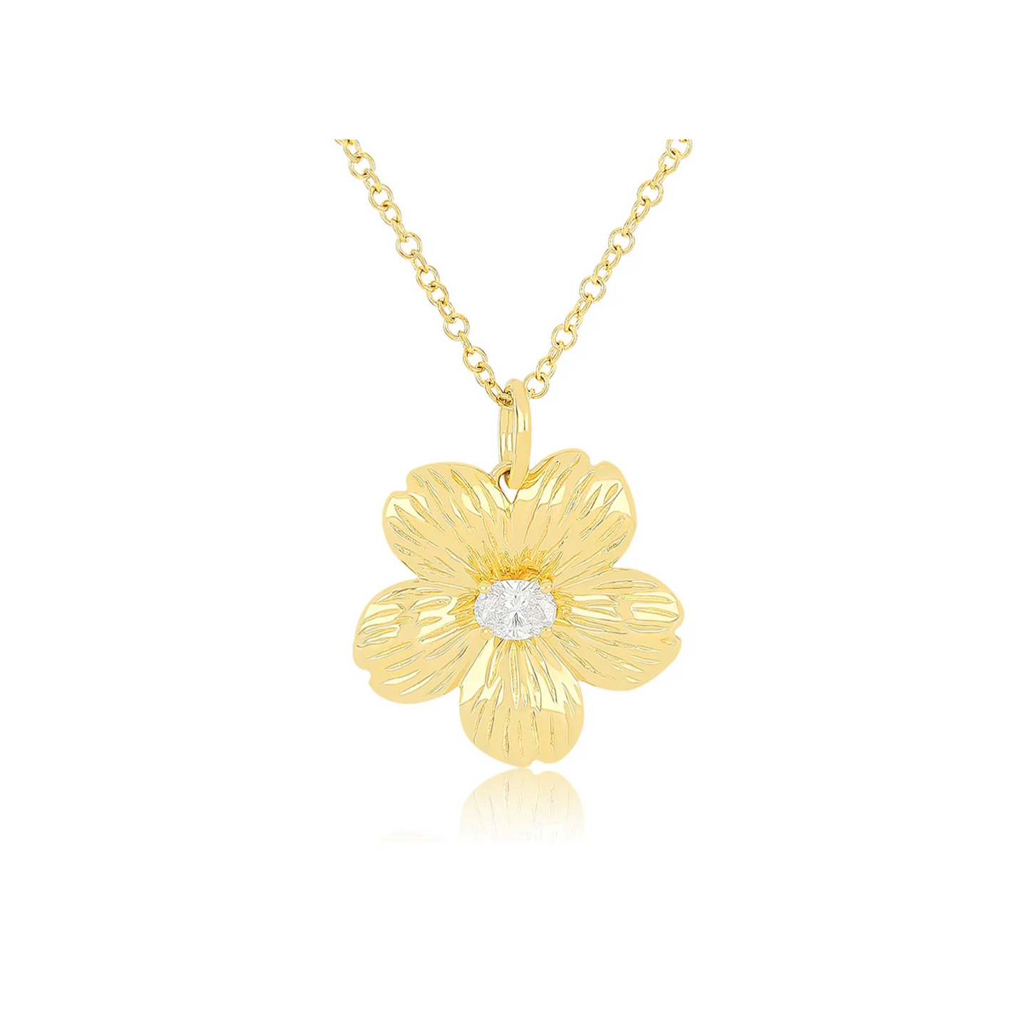 Cherry Blossom Necklace-Necklace-EF Collection-hurdles-jewelry-boulder-colorado