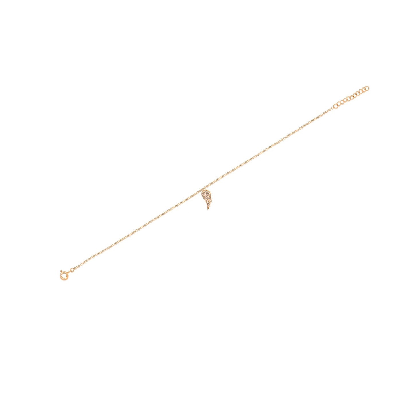 Diamond Angel Wing Anklet-Angel Wing Collection-EF Collection-14K White Gold-hurdles-jewelry-boulder-colorado