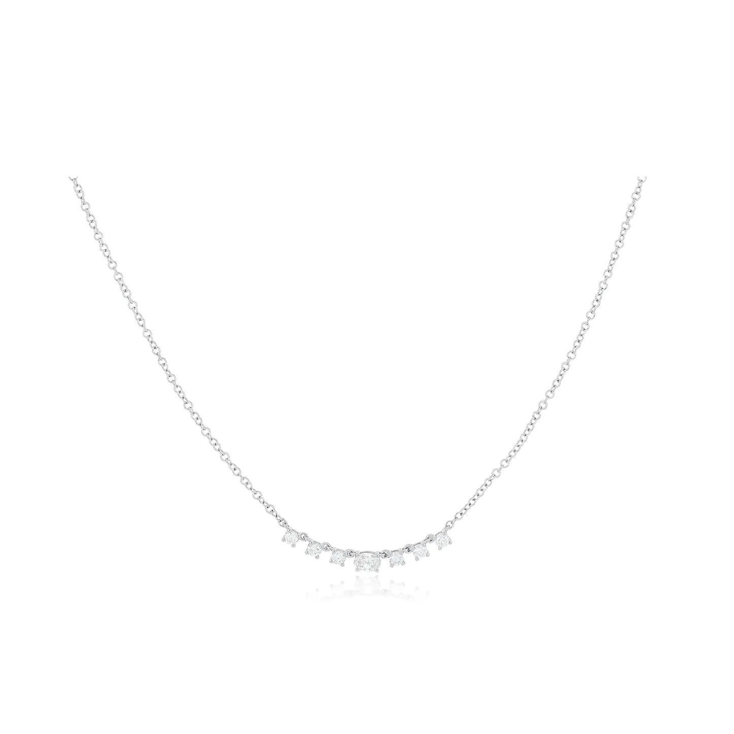 Diamond Carrie Necklace-Necklace-EF Collection-14K Yellow Gold-hurdles-jewelry-boulder-colorado