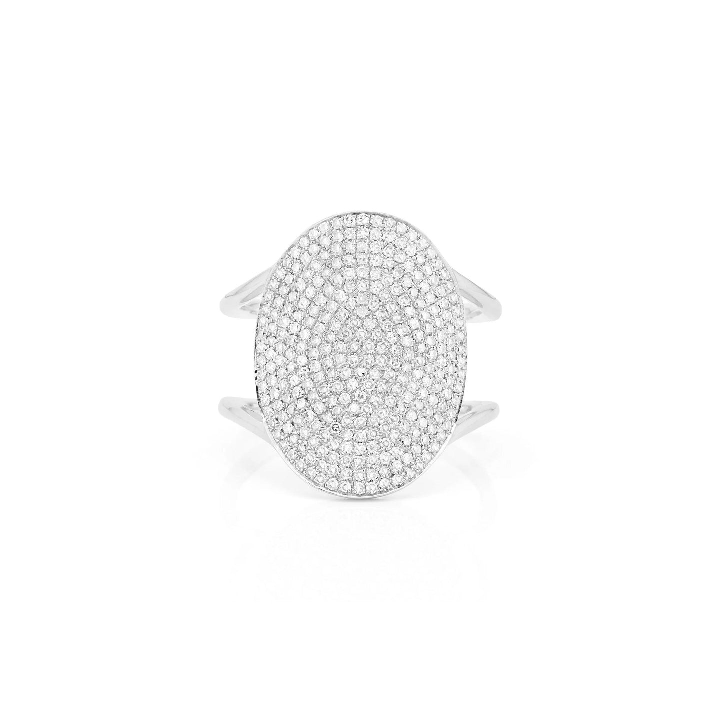 Diamond Jumbo Oval Ring-Ring-EF Collection-I don' know or see my size-hurdles-jewelry-boulder-colorado