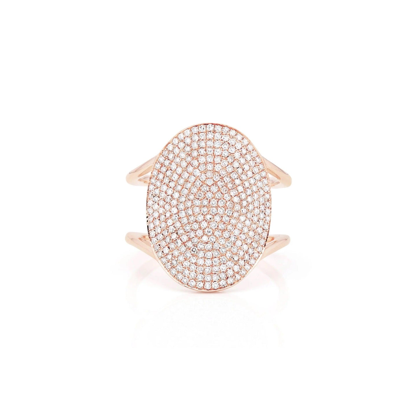 Diamond Jumbo Oval Ring-Ring-EF Collection-I don' know or see my size-hurdles-jewelry-boulder-colorado