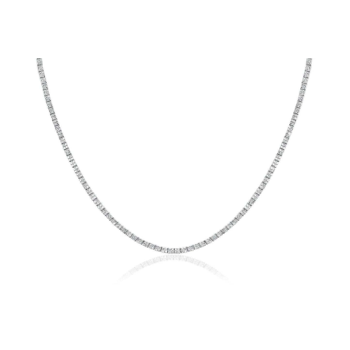 Diamond Margo Necklace-Necklace-EF Collection-14K Yellow Gold-hurdles-jewelry-boulder-colorado