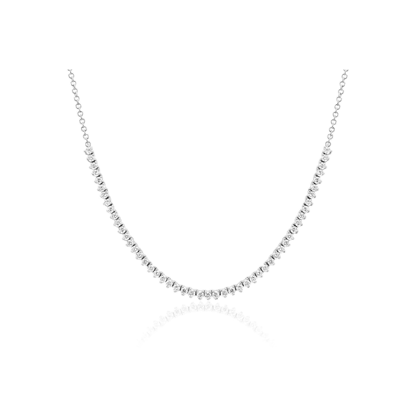 Diamond Necklace-Necklace-EF Collection-14K Yellow Gold-hurdles-jewelry-boulder-colorado