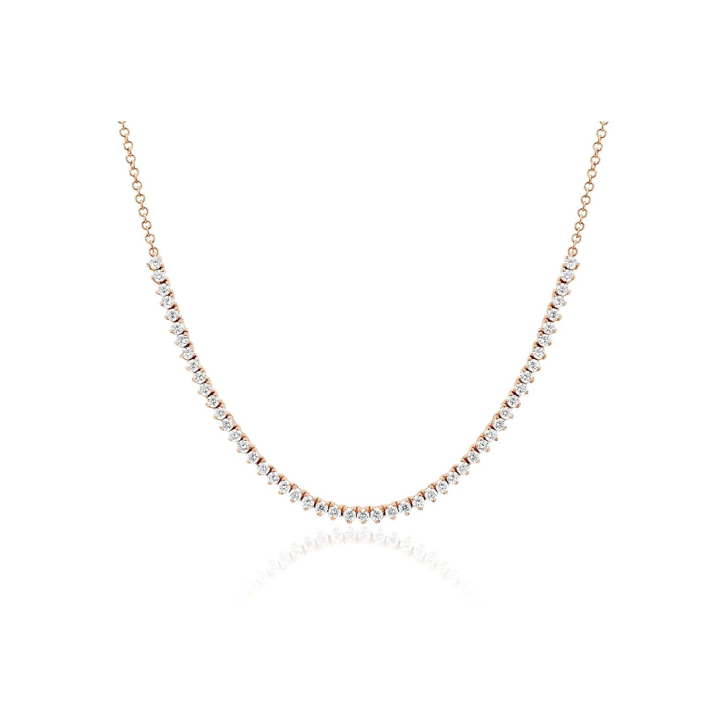 Diamond Necklace-Necklace-EF Collection-14K Yellow Gold-hurdles-jewelry-boulder-colorado