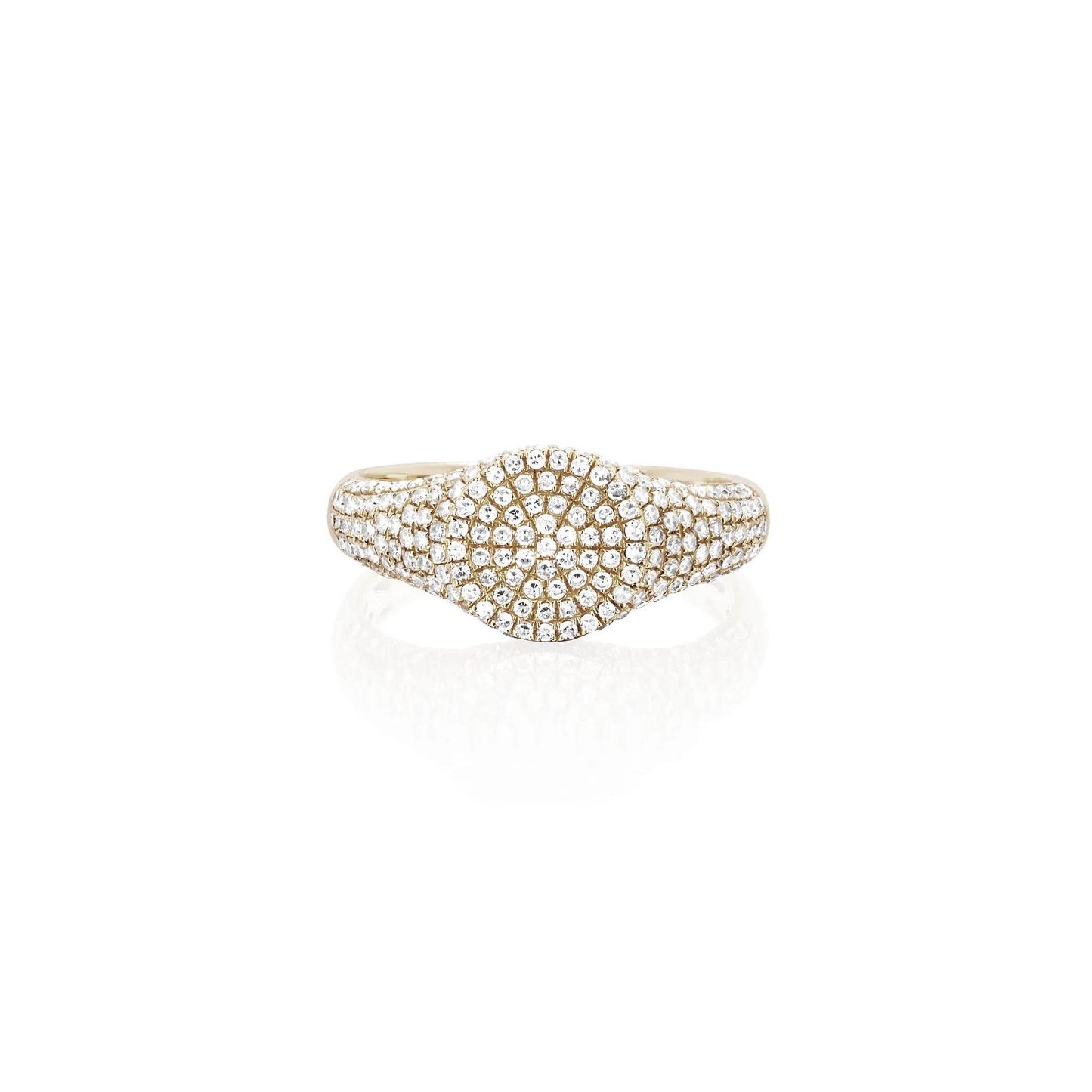 Diamond Signet Ring-Ring-EF Collection-I don' know or see my size-hurdles-jewelry-boulder-colorado