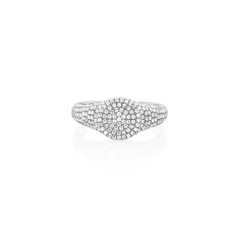 Diamond Signet Ring-Ring-EF Collection-I don' know or see my size-hurdles-jewelry-boulder-colorado