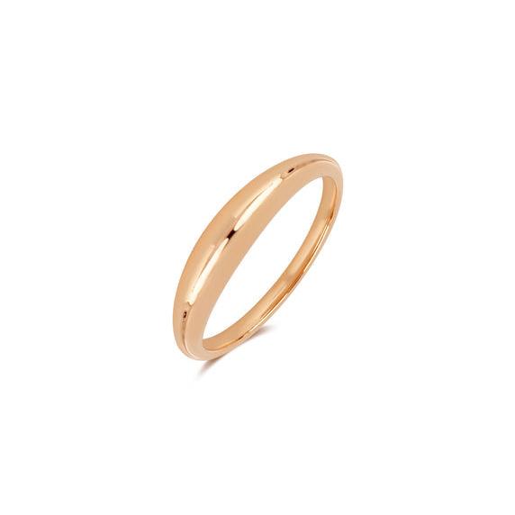 Gold Dome Ring-Ring-EF Collection-I don' know or see my size-hurdles-jewelry-boulder-colorado
