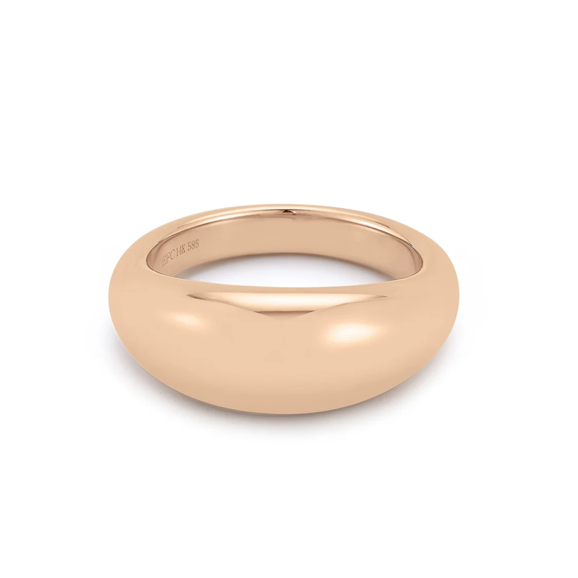 Gold Jumbo Dome Ring-Ring-EF Collection-I don' know or see my size-hurdles-jewelry-boulder-colorado