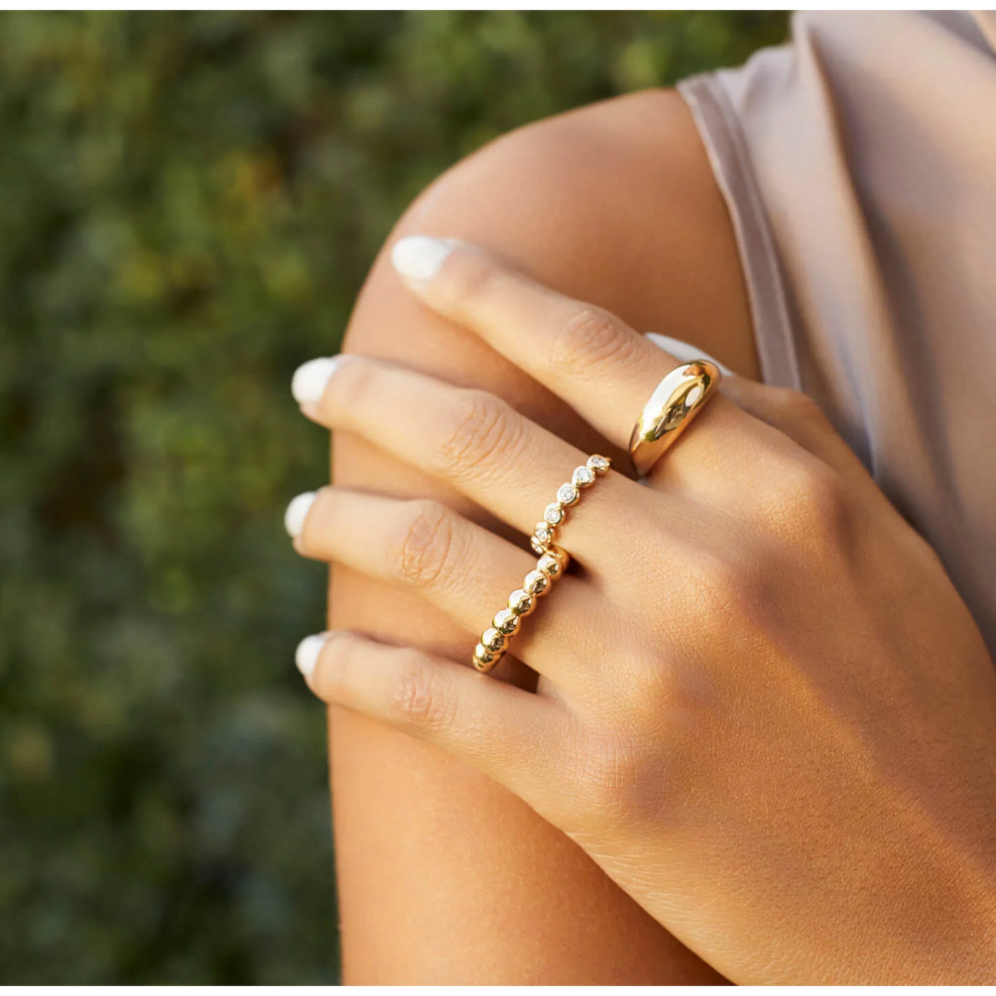 Gold Jumbo Dome Ring-Ring-EF Collection-I don' know or see my size-hurdles-jewelry-boulder-colorado