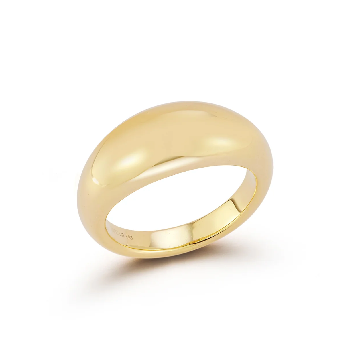 Gold Jumbo Dome Ring-Ring-EF Collection-I don' know or see my size-hurdles-jewelry-boulder-colorado