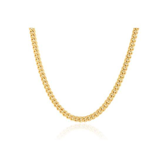 Jumbo Curb Chain Necklace-Necklace-EF Collection-hurdles-jewelry-boulder-colorado