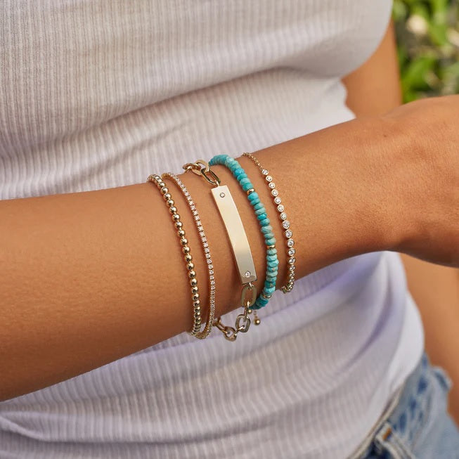 Jumbo Link Name Plate Bracelet-Bracelet-EF Collection-14K Yellow Gold-hurdles-jewelry-boulder-colorado