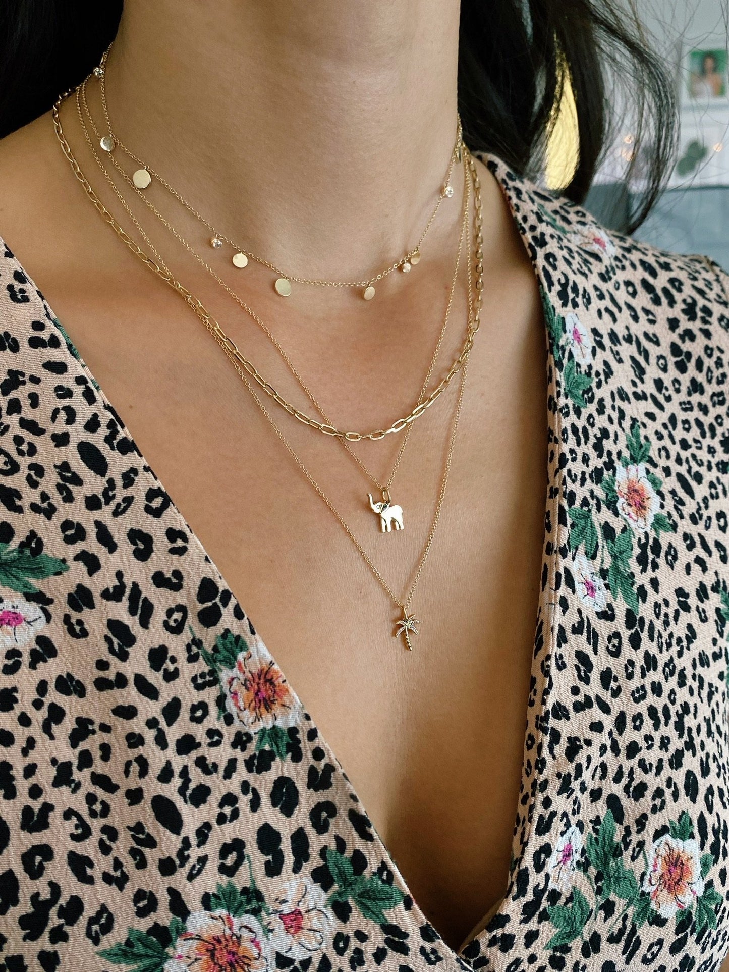Mini Link Necklace-Chain-EF Collection-14K Yellow Gold-hurdles-jewelry-boulder-colorado