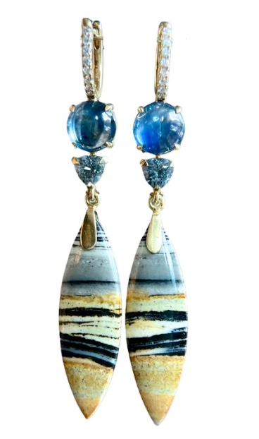 Cairo Earrings-Earrings-Eleux Jewelry-hurdles-jewelry-boulder-colorado