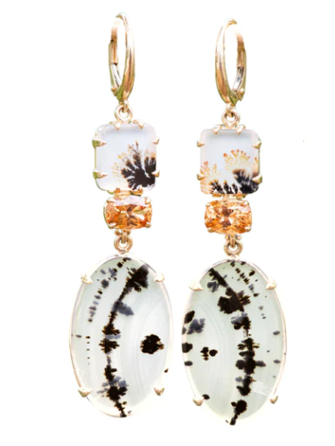 Enchanted Garden Earrings-Earrings-Eleux Jewelry-hurdles-jewelry-boulder-colorado