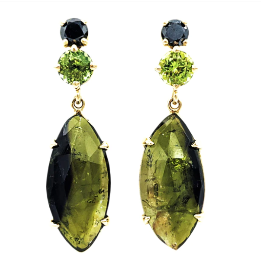 Meet In Garden Earrings-Earrings-Eleux Jewelry-hurdles-jewelry-boulder-colorado