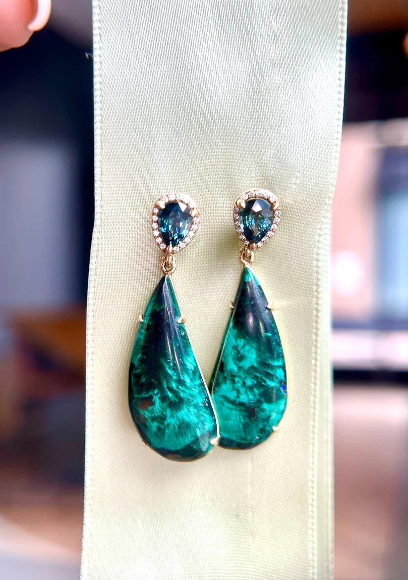 Monet's Garden Earrings-Earrings-Eleux Jewelry-hurdles-jewelry-boulder-colorado