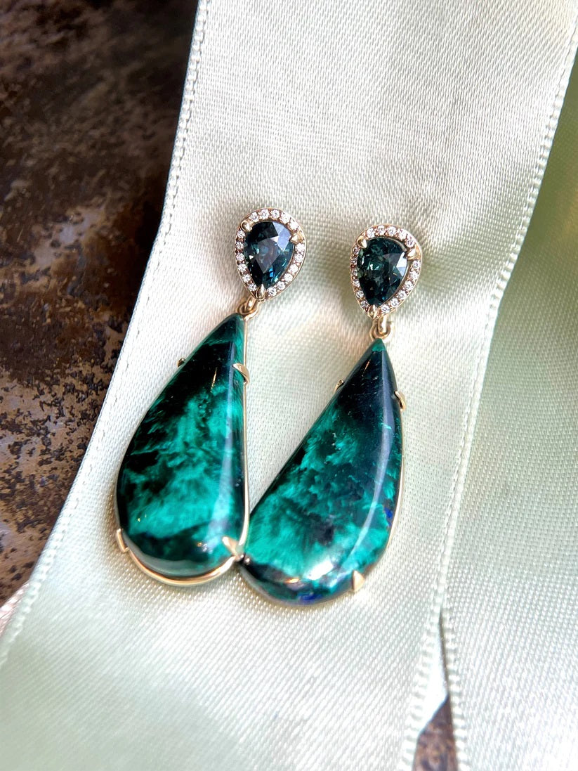 Monet's Garden Earrings-Earrings-Eleux Jewelry-hurdles-jewelry-boulder-colorado