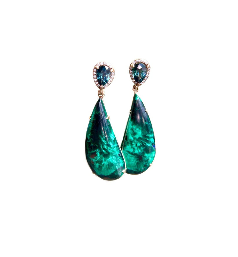 Monet's Garden Earrings-Earrings-Eleux Jewelry-hurdles-jewelry-boulder-colorado