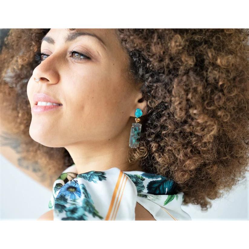 Santorini Earrings-Earrings-Eleux Jewelry-hurdles-jewelry-boulder-colorado